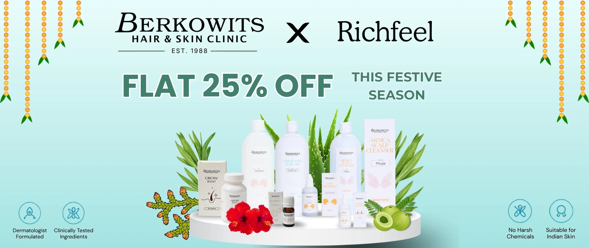 Berkowits x Richfeel — same ingredients, new packaging