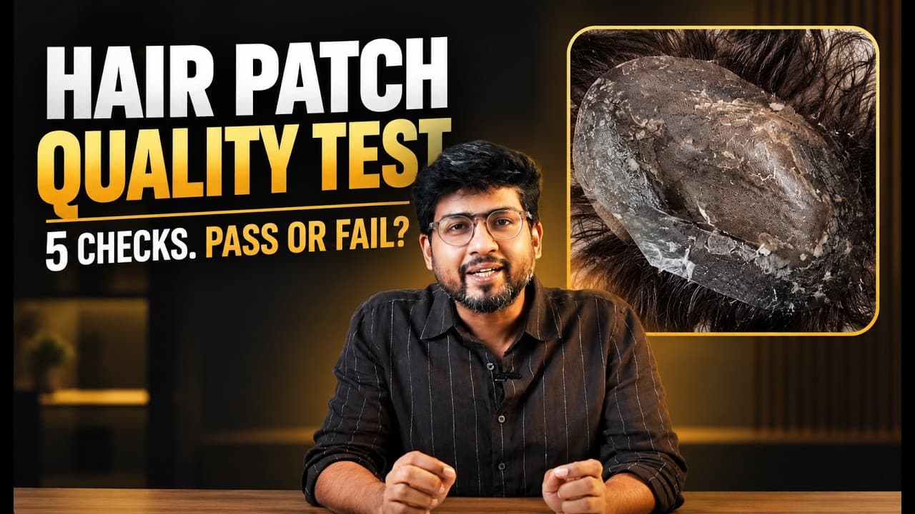 Hair Patch Quality Test: 5 Checks Before You Buy a Hair Patch | Hair System Guide